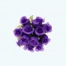 2.5" Diameter Poly Roses 12X12 | Purple